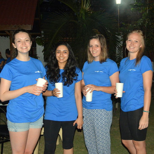 Jessica Hannan Bijal Trivedi Lindsey Henry Freya Roberts Nursing 160415 Group BBQ Night